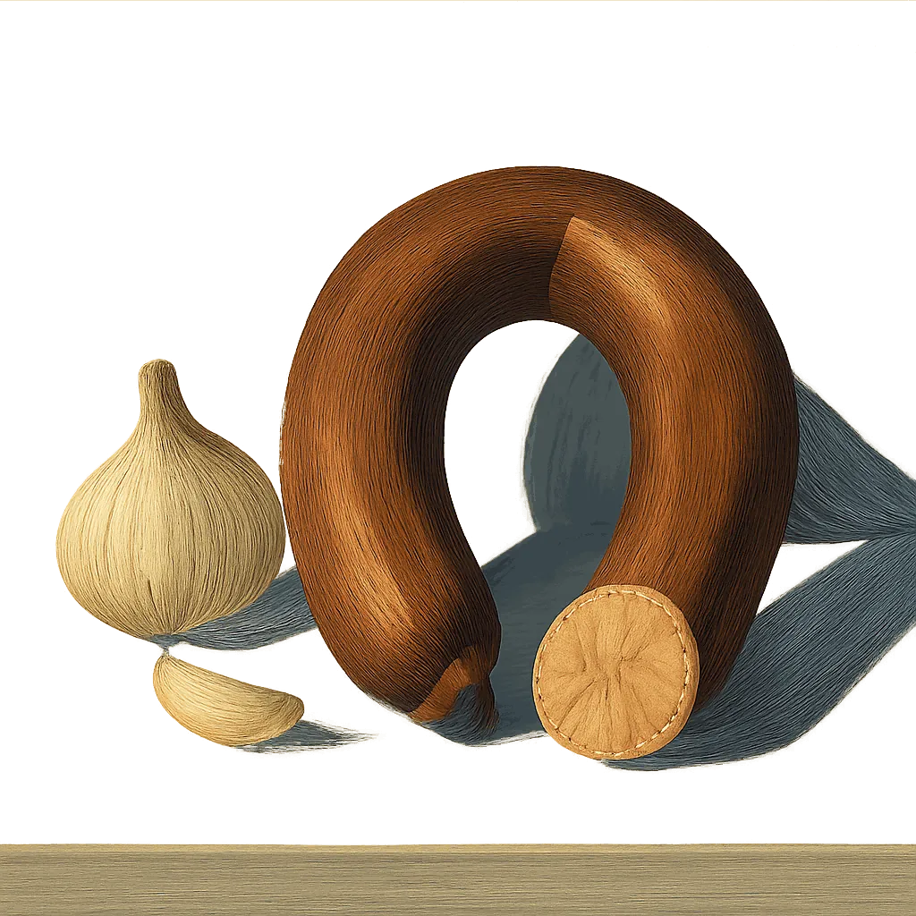 Garlic sausage